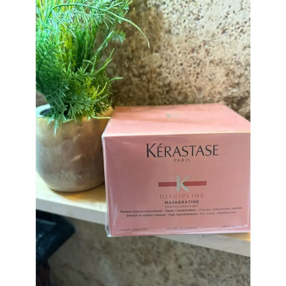 Kérastase Discipline Maskeratine Hair Mask - Pink Box